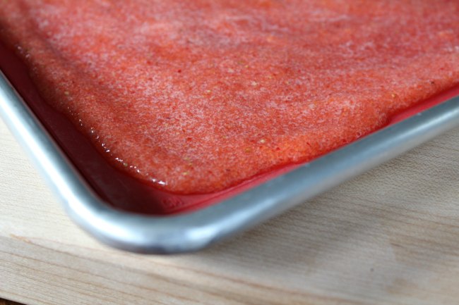 Easy Strawberry Fruit Leather