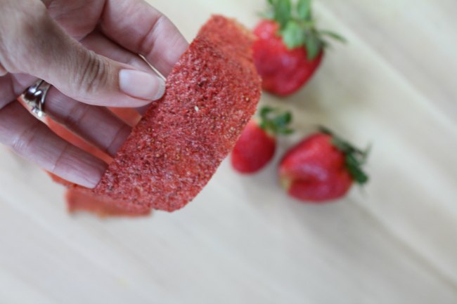 Delicious Strawberry Fruit Leather