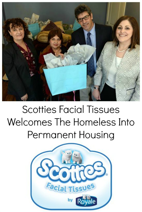 Scotties Facial Tissues Welcomes The Homeless Into Permanent Housing