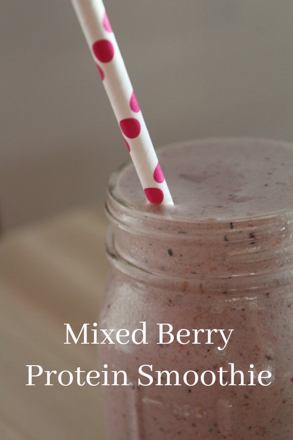 Mixed Berry Protein Smoothie