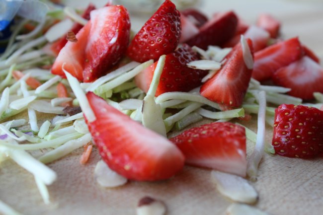 Strawberry Broccoli Salad