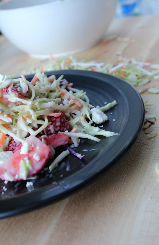 Best Strawberry Broccoli Salad 