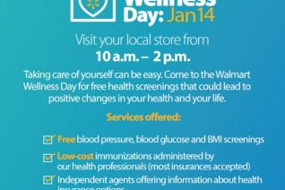 Walmart Wellness Day - Free Health Screenings on Food Wine Sunshine