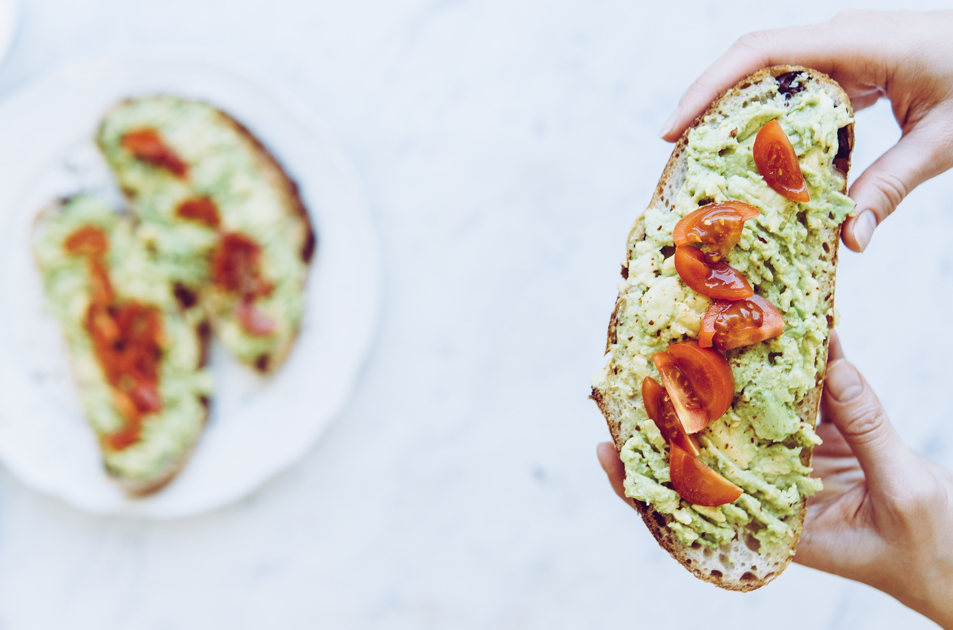 Avocado Tomato Toast 
