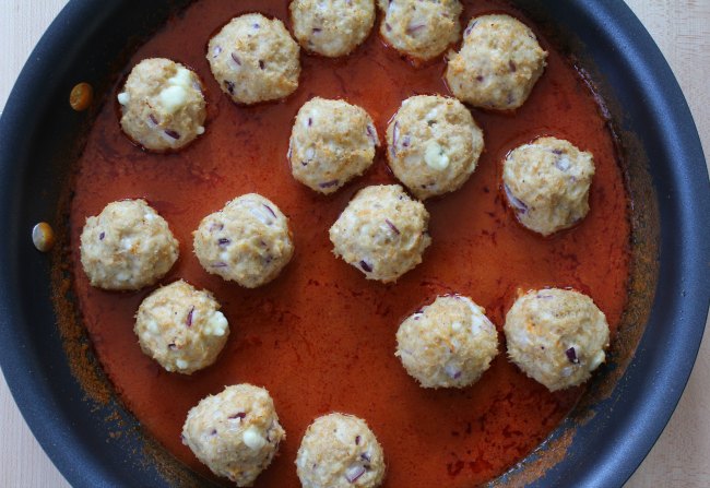 Buffalo Chicken Meatballs