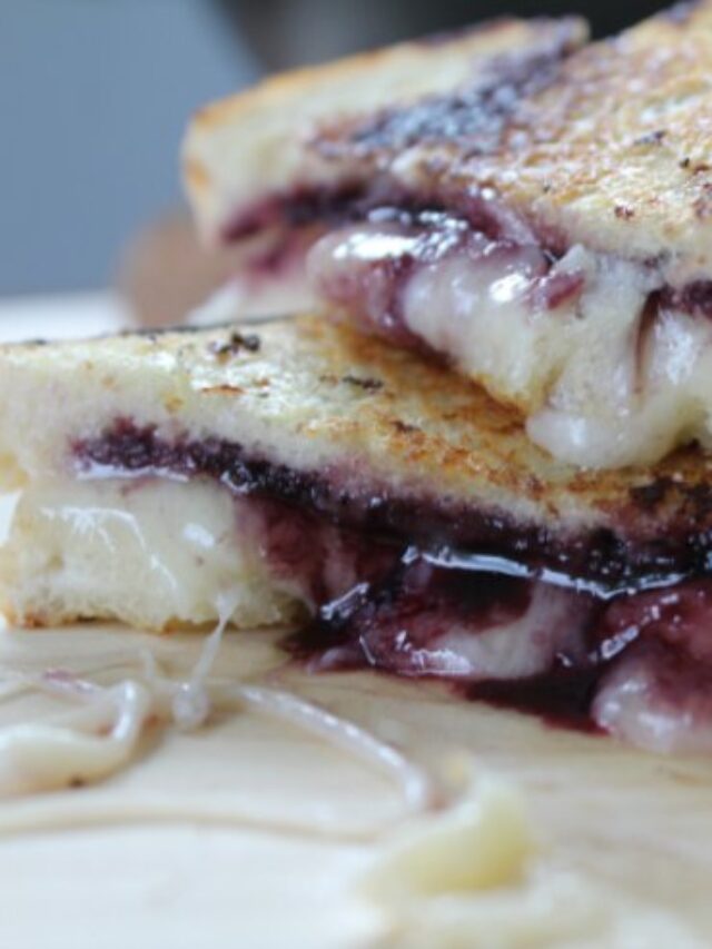 Grilled Cheese and Jelly Sandwich Food Wine Sunshine