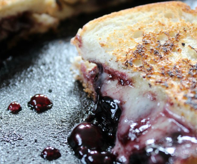 Grilled Cheese and Jelly Sandwich