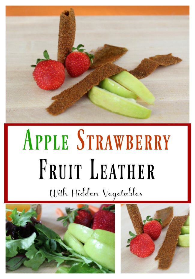 Apple Strawberry Fruit Leather 