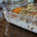 Recipe for Scalloped Potato Casserole With Root Vegetables on Food Wine Sunshine