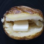 Crockpot Baked Potatoes on Food Wine Sunshine