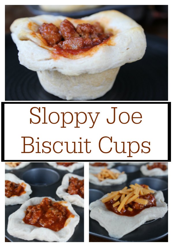 Easy Sloppy Joe Biscuit Cups 