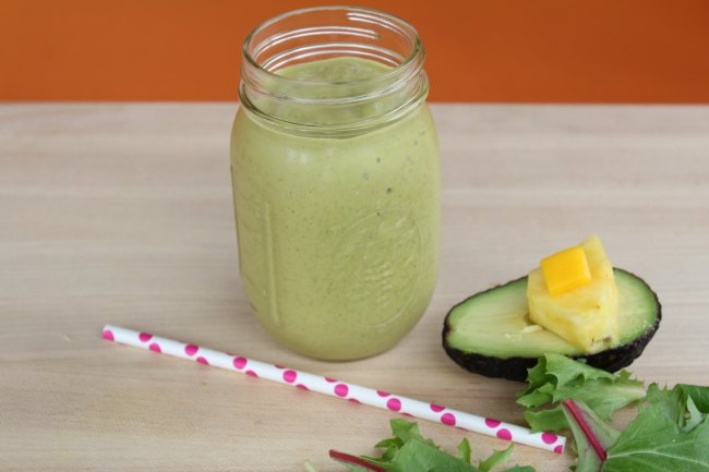 Pineapple Avocado Smoothie 