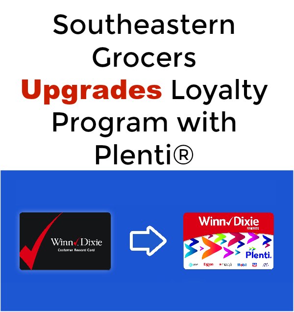 Winn Dixie Upgrades Loyalty Program to Plenti