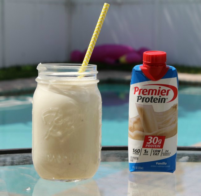 Premier Protein Shakes Now at Target + Aloha Pineapple Protein Shake Recipe on Food Wine Sunshine