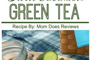 Sweet Cucumber Green Tea Recipe featured on Food Wine Sunshine