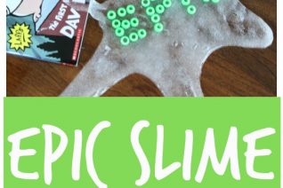 EPIC Slime Recipe on Food Wine Sunshine
