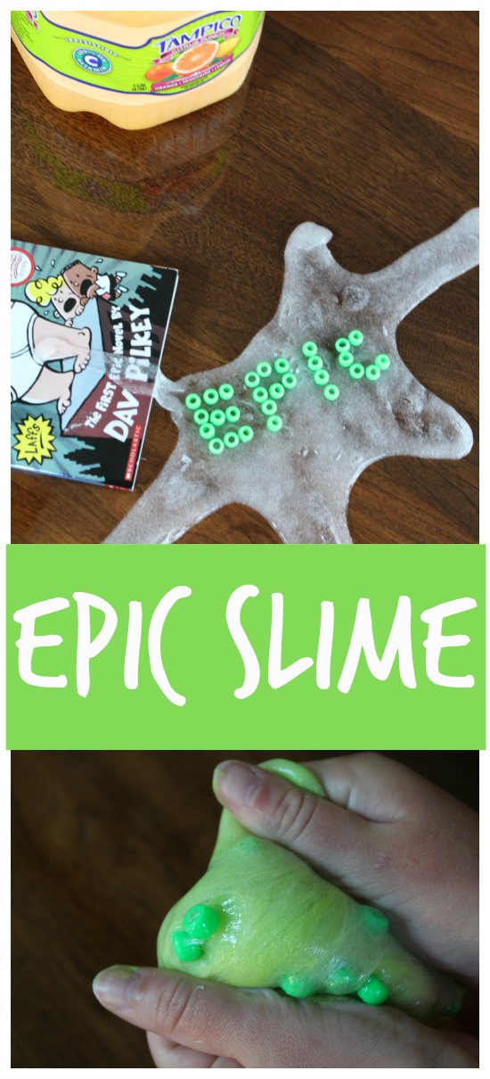 EPIC Slime Recipe on Food Wine Sunshine