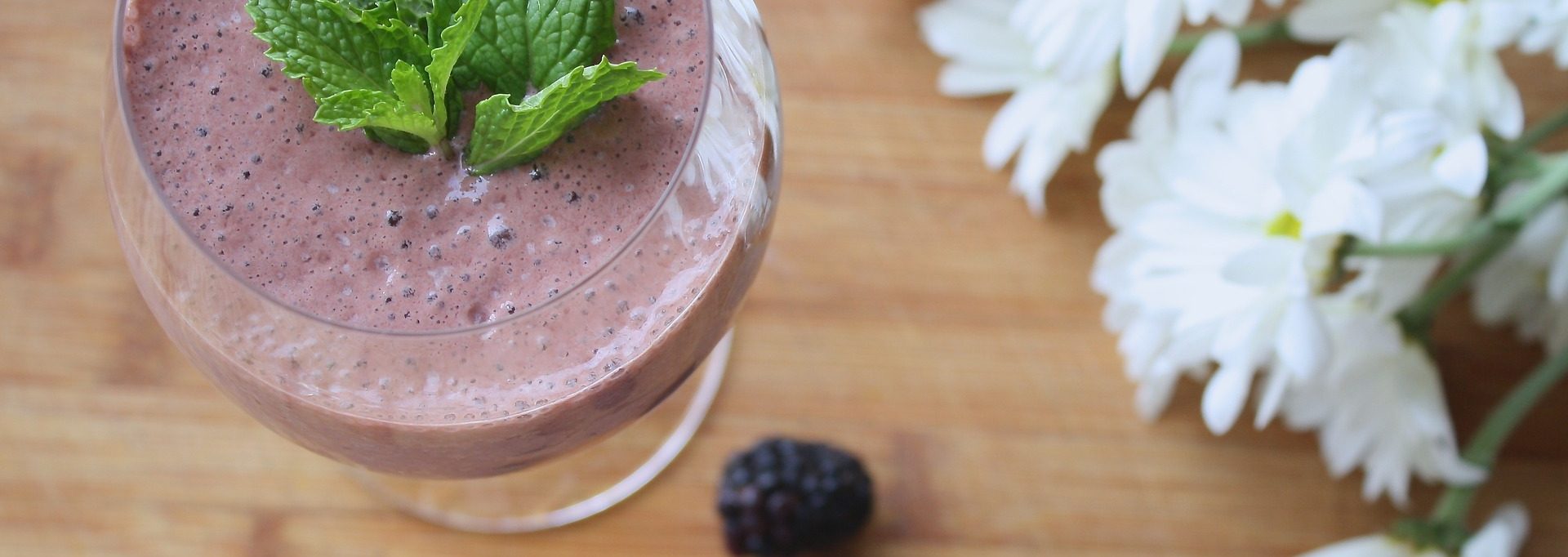 Strawberry Blackberry Sweet Potato Smoothie