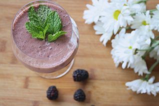 Strawberry Blackberry Sweet Potato Smoothie-image