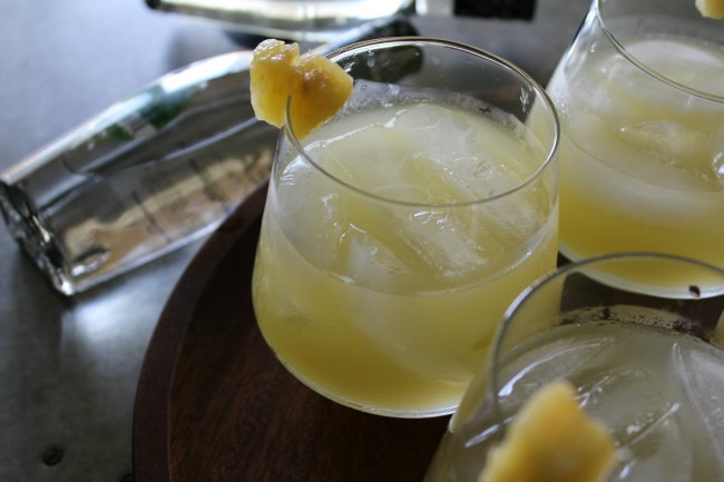 Tropical Wine Cocktail 