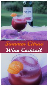 Summer Citrus Wine Cocktail - Food Wine Sunshine