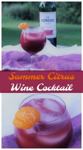 Summer Citrus Wine Cocktail - Food Wine Sunshine