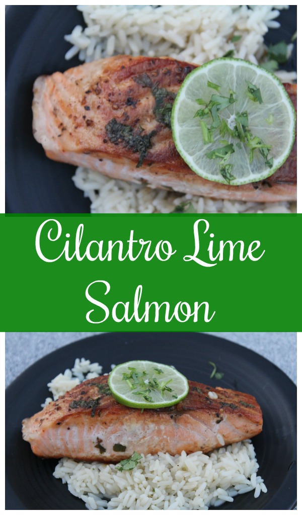 Healthy Cilantro Lime Salmon 