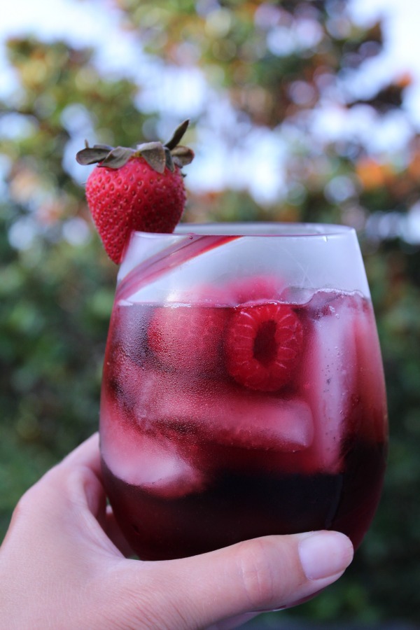 Vodka Sangria Cocktail