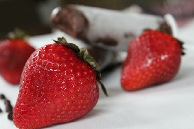 Homemade Strawberry Chocolate Pudding Pops