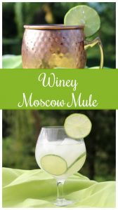 Winey Moscow Mule Cocktail - Food Wine Sunshine