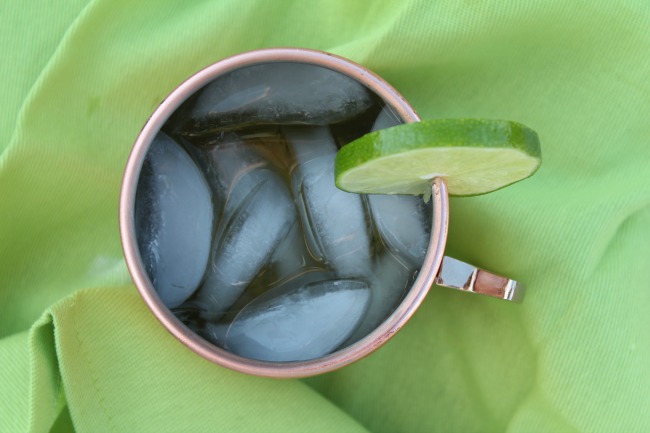 Moscow Mule with wine