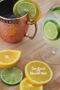 Sun Kissed Moscow Mule - Food Wine Sunshine