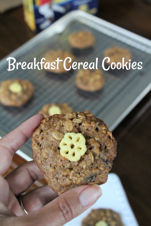 Breakfast Cereal Cookies