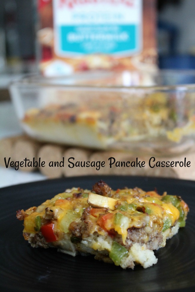 Tasty Vegetable and Sausage Breakfast Casserole 