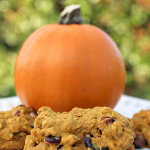 Healthy Oatmeal Pumpkin Cookies