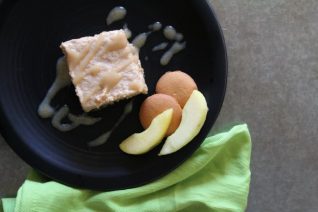 Light Caramel Apple Dessert Bars - Food Wine Sunshine