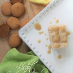 Light Caramel Apple Dessert Bars | Looking for a healthy and delicious dessert to celebrate all the flavors of fall? This Light Caramel Apple Dessert Bars recipe is it. Read more dessert recipes, sweet treats, healthy recipes and easy recipes on foodwinesunshine.com