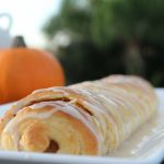 Pumpkin Roll with Maple Drizzle