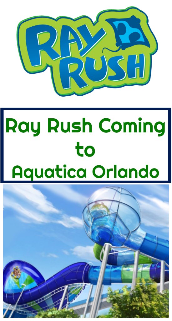 Aquatica Orlando Ray Rush Ride 