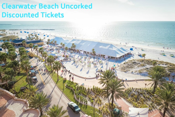 Clearwater Beach Uncorked Discounted Tickets - Food Wine Sunshine