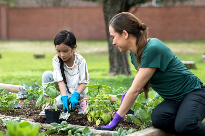 La Petite Academy gardening program