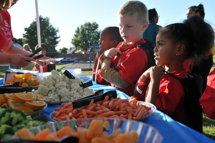 Snacks for kids at La Petite Academy 