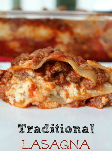 Best Traditional lasagna