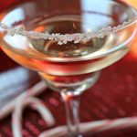 I'm Dreaming Of A Peppermint Twistmas - Champagne Cocktail on Food Wine Sunshine