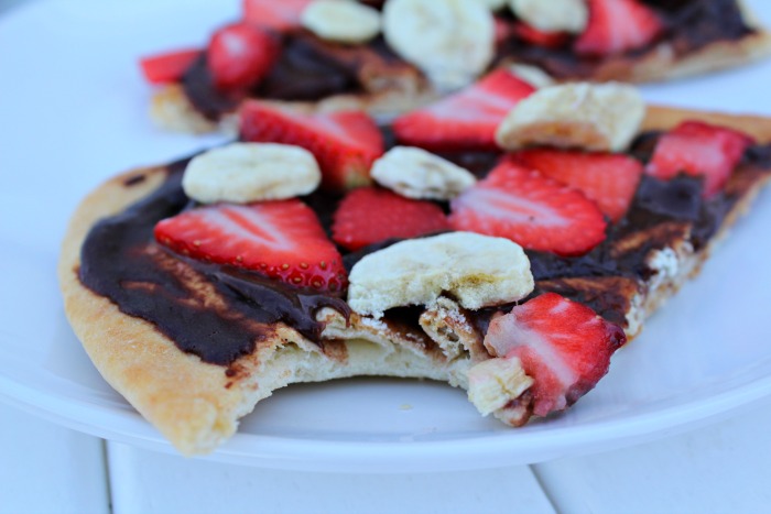 Healthy and Easy Dessert Pizza - Food Wine Sunshine