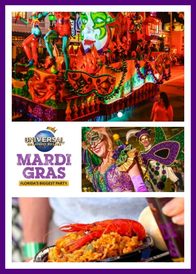 Universal Orlando Mardi Gras Information