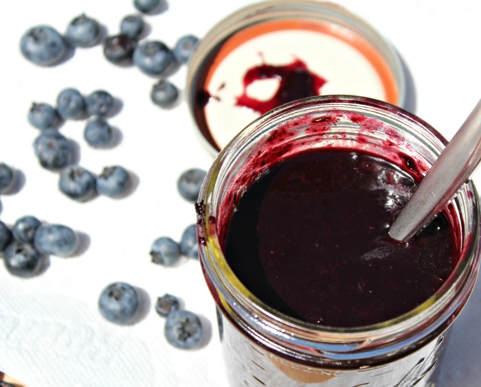 Easy Blueberry BBQ Sauce