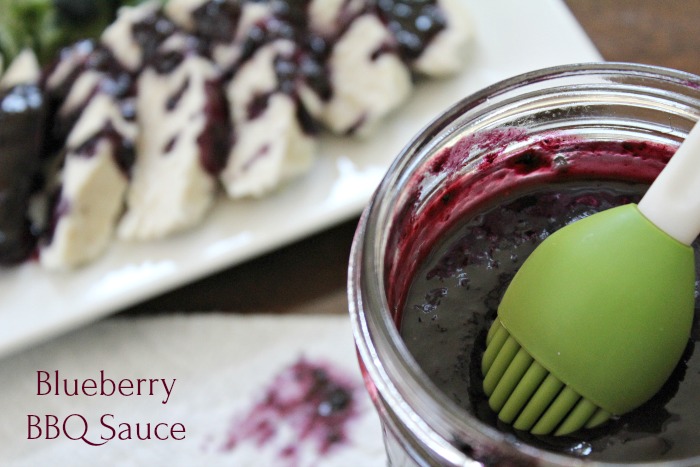 Easy Blueberry BBQ Sauce