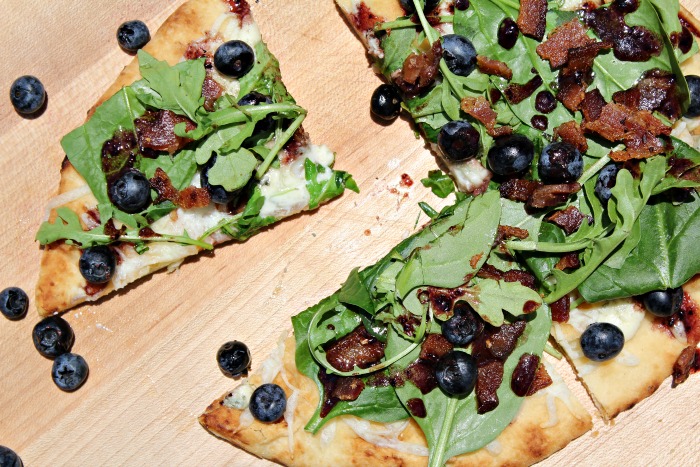 Delicious Bacon and Blueberry Pizza