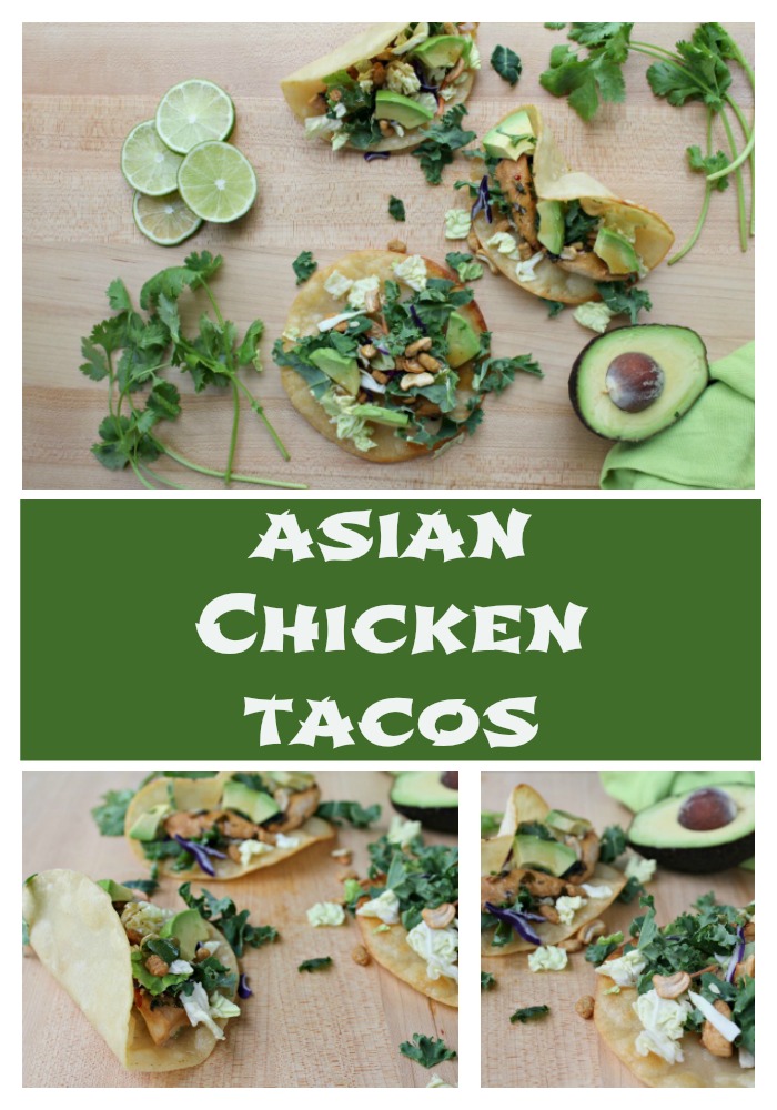 Asian Chicken Tacos